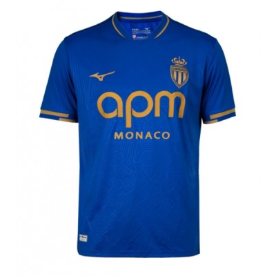 Moški Nogometni dresi AS Monaco Folarin Balogun #9 Gostujoči 2025-26 Kratek Rokav Moški Nogometni dresi AS Monaco Folarin Balogun #9 Gostujoči 2025-26 Kratek Rokav